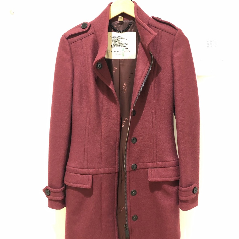 Burberry London Coat 100% Wool